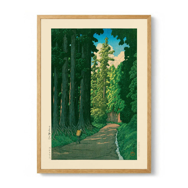 Road to Nikko by Hasui - Kuriosis Fine Art GmbH
