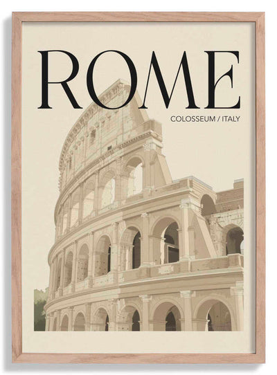 Rome Travel Poster door Andreas Magnusson