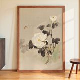 Roses - Young Bird and a Butterfly by WANTANABE SEITEI - Kuriosis Fine Art GmbH