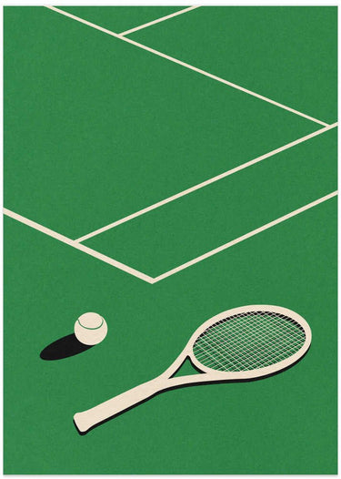 Rosi Feist Lawn Tennis Club by Rosi Feist - Kuriosis Fine Art GmbH