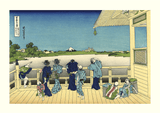 Sazai Hall Temple of Five Hundred Rankan by Katsushika Hokusai - Kuriosis Fine Art GmbH
