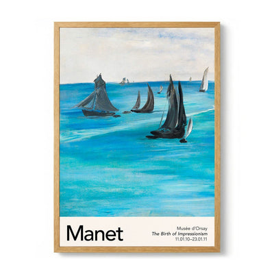 Sea View, Calm Weather von Manet Exhibition