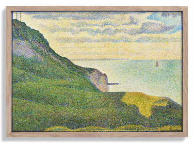 Seascape at Port-en-Bessin, Normandy by Georges Seurat
