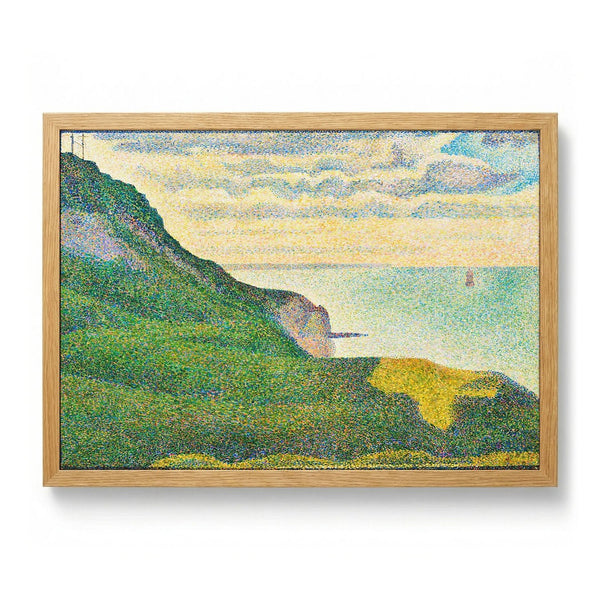 Seascape at Port-en-Bessin, Normandy von Georges Seurat