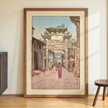 Seishi Xinqzi 1940 by Hiroshi Yoshida - Kuriosis Fine Art GmbH