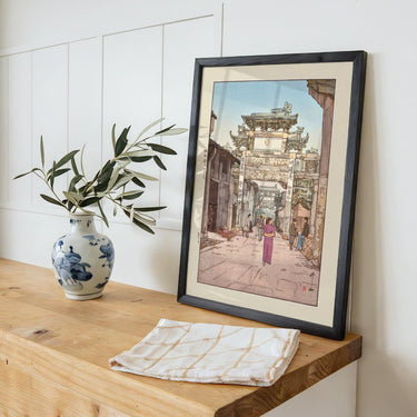 Seishi Xinqzi 1940 by Hiroshi Yoshida - Kuriosis Fine Art GmbH