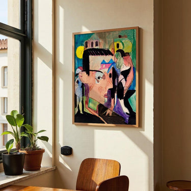 Self - Portrait by Ernst Kirchner - Kuriosis Fine Art GmbH