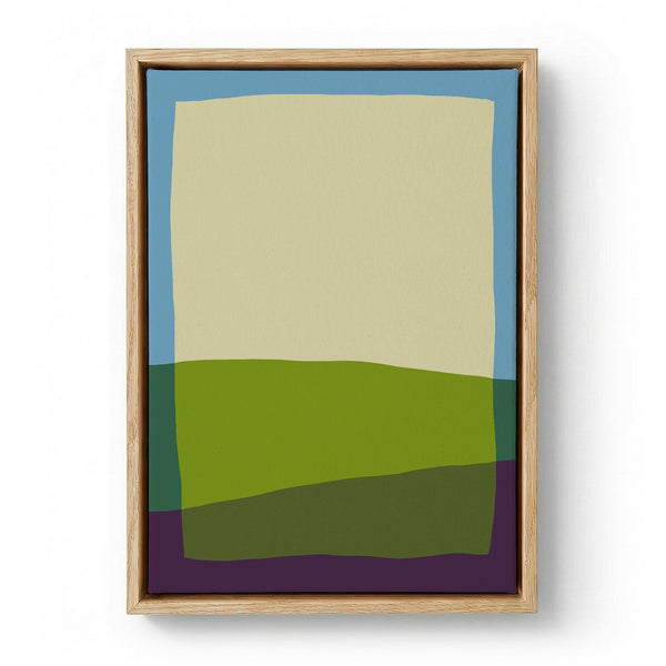 Serene Abstract Landscape by Little Dean