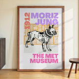 Sketch of a Bulldog by Athene Fritsch - Kuriosis Fine Art GmbH