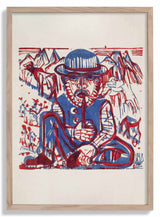 Smoking Peasant by Ernst Kirchner - Kuriosis Fine Art GmbH
