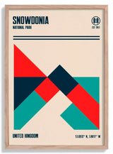 Snowdonia National Park Travel Poster by Retrodrome - Kuriosis Fine Art GmbH