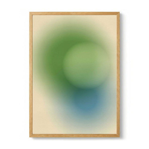 Soft Green Blue Circles by Dina Dankers