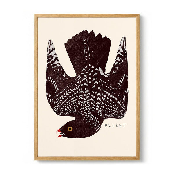 Speckled Bird Flight by Josephin Hermsdorf