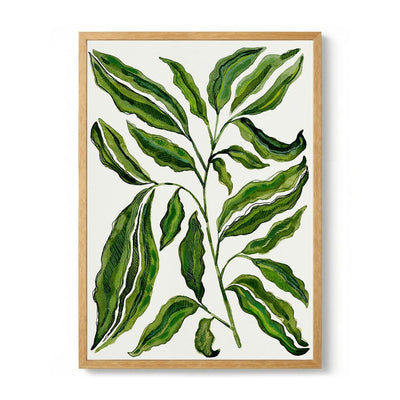 Sprig Of Leaves by Susan Black
