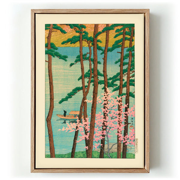 Spring in Arashiyama by Hasui - Kuriosis Fine Art GmbH