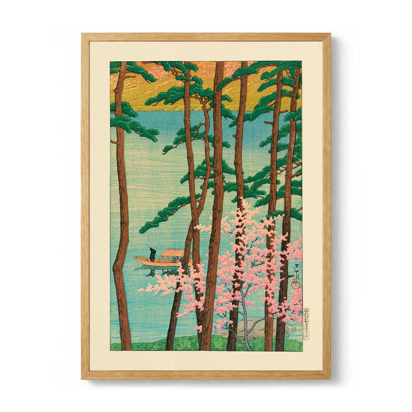 Spring in Arashiyama by Hasui - Kuriosis Fine Art GmbH