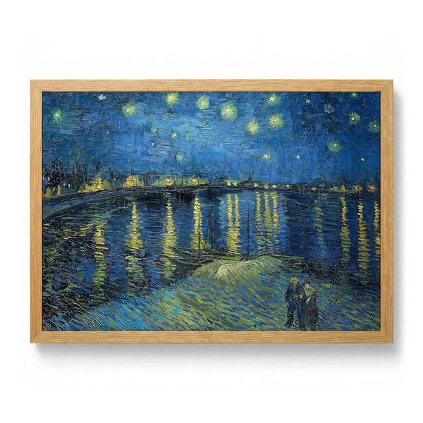 Starry Night Over the Rhone door Van Gogh
