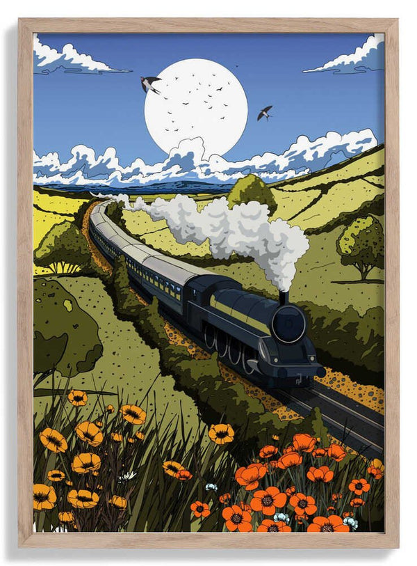 Steam Locomotive by Nicholas