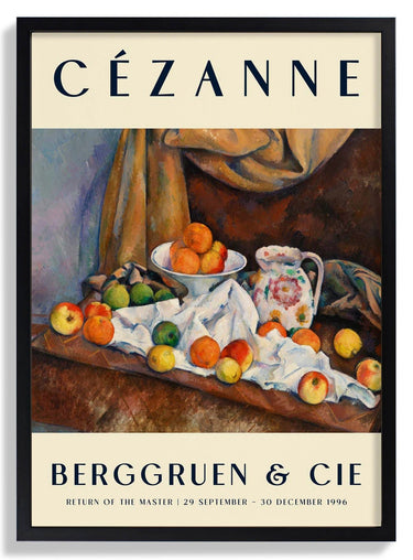 Stillleben Kunstausstellung von Paul Cézanne – Kuriosis Fine Art GmbH