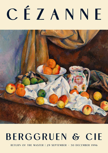 Stillleben Kunstausstellung von Paul Cézanne – Kuriosis Fine Art GmbH