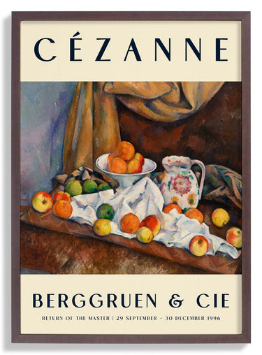 Stillleben Kunstausstellung von Paul Cézanne – Kuriosis Fine Art GmbH