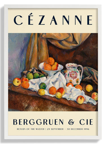 Stillleben Kunstausstellung von Paul Cézanne – Kuriosis Fine Art GmbH