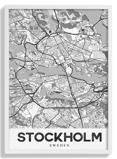 Stockholm White by StudioSix - Kuriosis Fine Art GmbH
