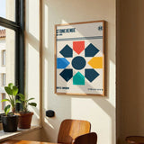 Stonehenge Travel Poster by Retrodrome - Kuriosis Fine Art GmbH