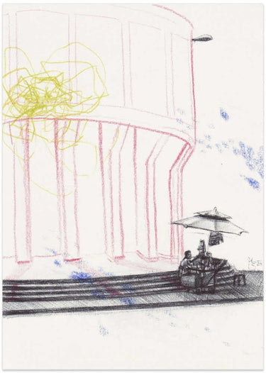 Street Market by Mirjam Schrei - Kuriosis Fine Art GmbH