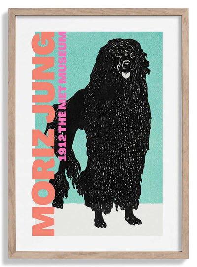 Stylized Black Dog door Athene Fritsch