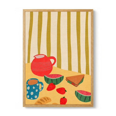 Summer Breakfast Table by Nicholas