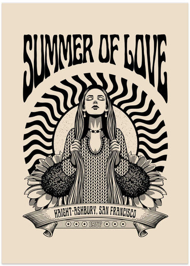 Summer of Love 1967 by Retrodrome - Kuriosis Fine Art GmbH