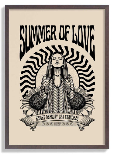 Summer of Love 1967 by Retrodrome - Kuriosis Fine Art GmbH
