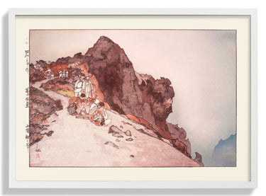Summit of Mount Fuji 1928 by Hiroshi Yoshida - Kuriosis Fine Art GmbH