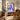 Sunshine Orange Blue Papiers Découpés Art Exhibition - Kuriosis Fine Art GmbH