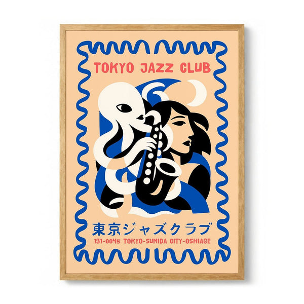 Surreal Tokyo Jazz Night by Patryk Krygowski