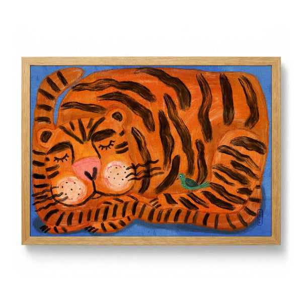 Sweet Sleeping Tiger by Dirkie Nell