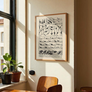 Swim French - Kuriosis Fine Art GmbH