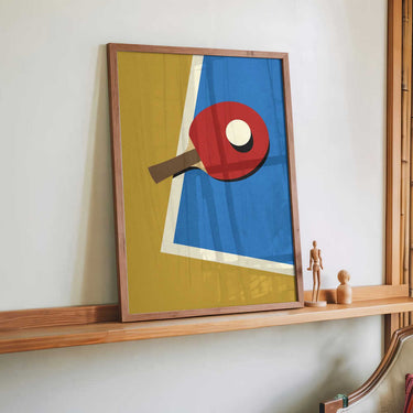 Table Tennis Team Red by Rosi Feist - Kuriosis Fine Art GmbH