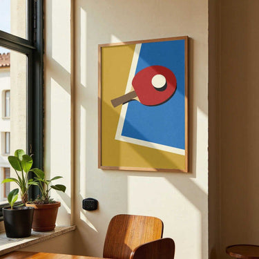 Table Tennis Team Red by Rosi Feist - Kuriosis Fine Art GmbH