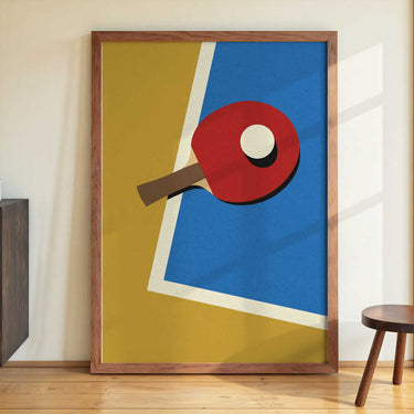 Table Tennis Team Red by Rosi Feist - Kuriosis Fine Art GmbH