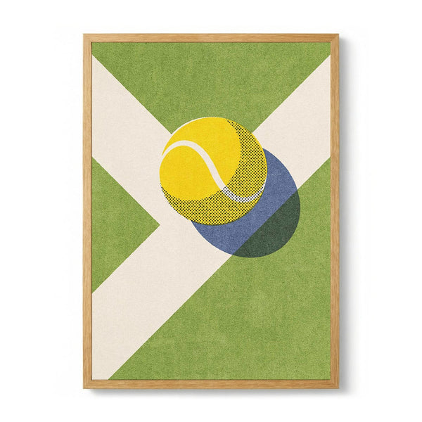 Tennis Court Corner by Daniel Coulmann