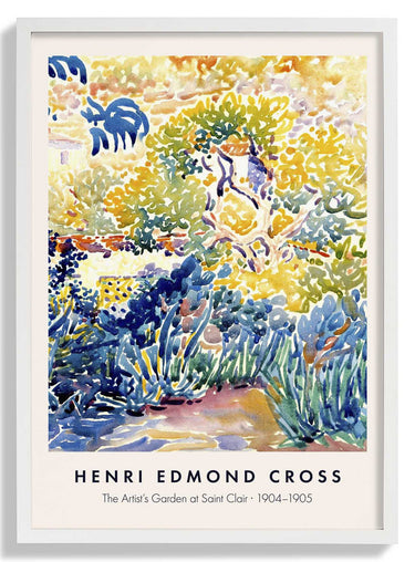 Der Künstlergarten in Saint Clair von Henri Edmond Cross – Kuriosis Fine Art GmbH