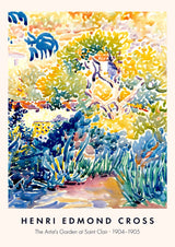 Der Künstlergarten in Saint Clair von Henri Edmond Cross – Kuriosis Fine Art GmbH