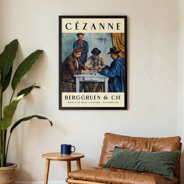 Die Kartenspieler Kunstausstellung von Paul Cézanne – Kuriosis Fine Art GmbH