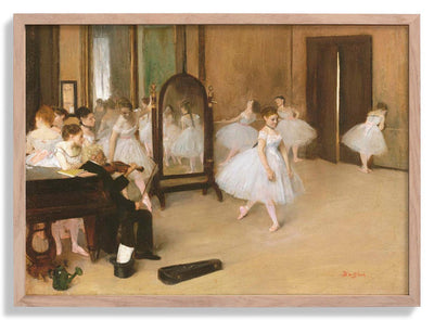 The Dancing Class by Edgar Degas