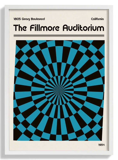 The Fillmore Poster by Retrodrome - Kuriosis Fine Art GmbH