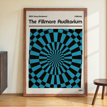 The Fillmore Poster by Retrodrome - Kuriosis Fine Art GmbH