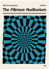 The Fillmore Poster by Retrodrome - Kuriosis Fine Art GmbH