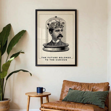 The Future Belongs to the Curious - Kuriosis Fine Art GmbH